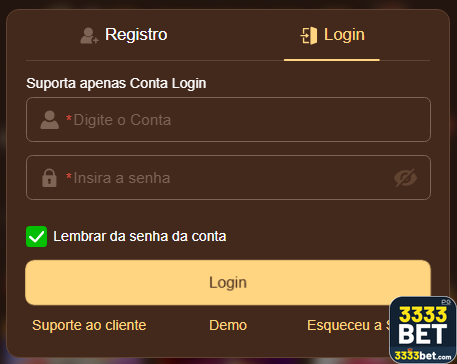 Segurança 3333bet.com